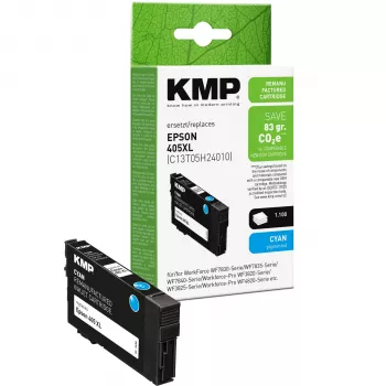 KMP 1656,4003 saderīga zilas krāsas tintes kārtridža (Epson 16XL ekvivalents, augsta ietilpība)