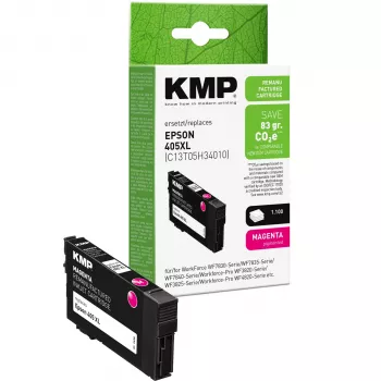 KMP 1656,4006 saderīgs fuksīna tintes kārtridžs Canon PGI-525 / CLI-526 sērijai