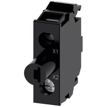 Siemens SIRIUS ACT LED modulis ar iebūvētu LED, zils, 24V AC/DC, skrūvju spaile, 22mm montāža 3SU14012BB501AA0