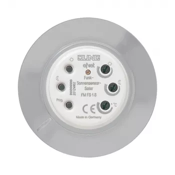 JUNG FMFS1S bezvadu saules sensors ar saules bateriju