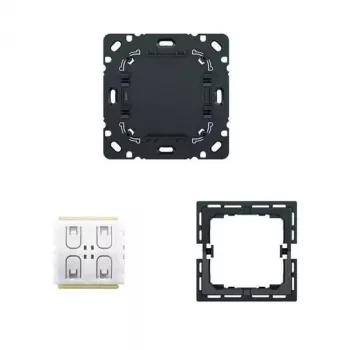BUSCH-JAEGER Smart-switch bezvadu iegremdētais izpildmehānisms, 1 kanāls, free@home, 230V, 2 vadu, LED 200W 2CKA006710A0044
