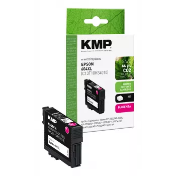 KMP fuksijas krāsas saderīgs tintes kārtridžs Epson T10H3 (1662,4006)
