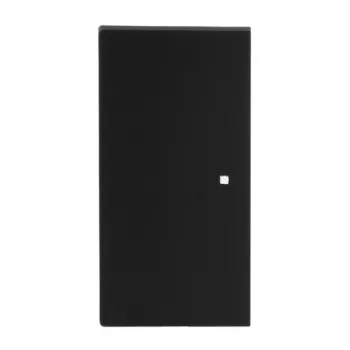 BUSCH-JAEGER 6230-20-45M dubultā taustiņa pārsegs, neapdrukāts, Black Matt 2CKA006220A0947