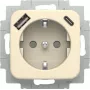 BUSCH-JAEGER SCHUKO kontaktligzda ar USB-A+C, 20 EUCB2USBAC-212 (2CKA002011A6295)