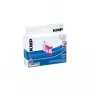 KMP E135 fuksīna tintes kārtridžs - 21 ml - saderīgs ar Epson T7023 - Epson WorkForce Pro WP-4015, WP-4025, WP-4095, WP-4515, WP-4525, WP-4535, WP-4545, WP-4595