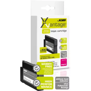 KMP XVantage magenta pigmenta tintes kārtridžs, saderīgs ar HP 953XL (F6U17AE) 1748,4086