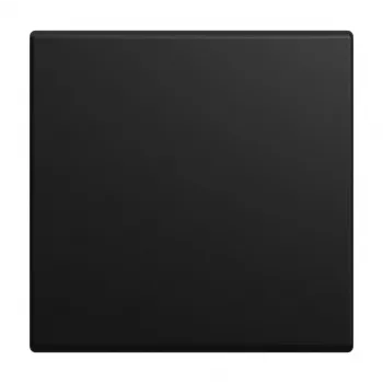 Busch-Jaeger BJ 2546-915 slēgts taustiņš, pieskrūvējams, ar fiksācijas elementu, Busch-balance SI, melnā matētā 2CKA001434A0665