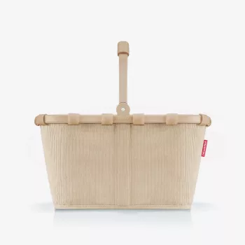reisenthel Carrybag frame cord iepirkumu grozs, poliesteris, smilškrāsā, BK 6053