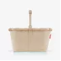 reisenthel Carrybag frame cord iepirkumu grozs, poliesteris, smilškrāsā, BK 6053