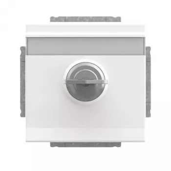 BUSCH-JAEGER BJ 20 EUKNBSL-84-101 SCHUKO kontaktligzdas ieliktnis Studio White Solo 2CKA002018A1564