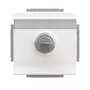 BUSCH-JAEGER BJ 20 EUKNBSL-84-101 SCHUKO kontaktligzdas ieliktnis Studio White Solo 2CKA002018A1564