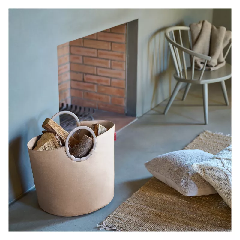 reisenthel loophome S uzglabāšanas grozs - Twist Coffee - alumīnija rokturi - 12 L - apaļš VR6043