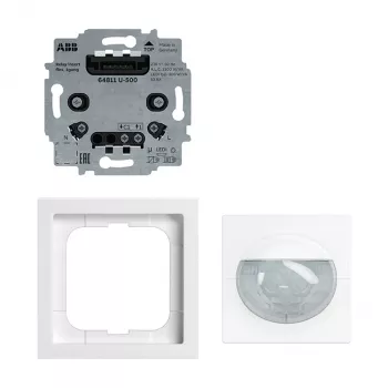 Busch-Jaeger Flex-Set Multi BW180 klātbūtnes sensors, ierakstāms, Alpu balts 2CKA006800A3024
