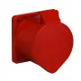 OBO Bettermann CEE panel-mounted kontaktligzda 400V 32A 5-poliem 6h IP44 sarkana 6109876