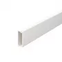 OBO BETTERMANN 6150780 kabeļu kanāls 2000x30x10 mm tīri balts (RAL 9010), PVC, uzspraužams vāks, 1 gab.