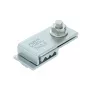 OBO Bettermann VEK-GRM 3.9 FS savienojuma un zemējuma spaile, 42x19x11 mm, tērauds, sloksnēs cinkots