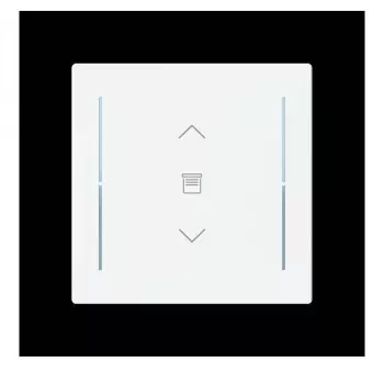 Busch-Jaeger žalūziju vadības pārsegs, 1-gang, ar Jalousie simbolu, Studio White matēts 2CKA006199A0395