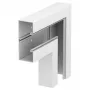 OBO Bettermann plakanais leņķis GK-F70170RW tīri balts 70x170mm 6274720
