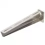 OBO BETTERMANN AW30/31 VA4301 sienas un staba stiprinājuma roka, nerūsējošais tērauds, 300 mm izvirzījums, 48 mm caurule, 6442854