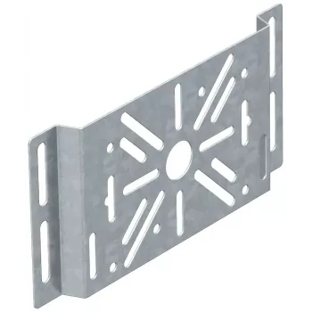 OBO Bettermann MP FS stiprinājuma plāksne, horizontāla, 110mm x 225mm, tērauds, cinkota ar lentmetodi 7084919
