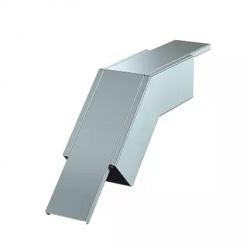 OBO BETTERMANN PLM-BF 45° lejupejošs kabeļu teknes līkums 800x100mm, karsti cinkots 7218106
