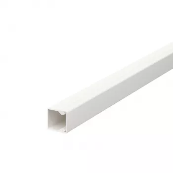OBO BETTERMANN WDK15015RW kabeļu kanāls 15x15x2000mm PVC tīri balts ar perforētu dibenu 6191002