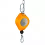 OBO VH-POS pozicionētājs VH sistēmai, slodze līdz 6 kg, oranžs, 6109887