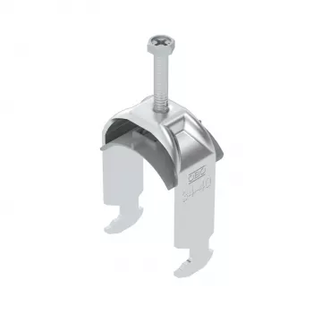 OBO BS-H1-K-40 ALU U-veida skava 40mm alumīnija 1186436