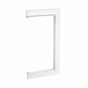 OBO BETTERMANN Rehau SIGNA BASE sienas seguma rāmis 70x130 mm, RAL 9010 tīri balts (6132801)