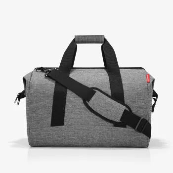 Reisenthel Allrounder L unisex ārsta soma ar rāvējslēdzēju, pelēka monohromatiska poliestera (MT7052)