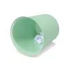 HAN Re-LOOP apaļais atkritumu spainis 13L, pasteļzaļš, 100% PIR pārstrādāta plastmasa, teksturēts 18148-805