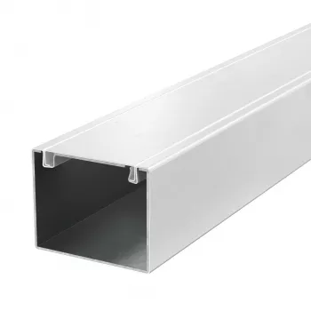 OBO BETTERMANN PLM D 0810 RW ugunsdrošais kabeļu kanāls 80x100x2000 mm, cinkots tērauds, balts 7218010