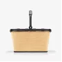 Reisenthel Carrybag Frame Raffia Black iepirkumu grozs 22L BK 7079