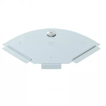 OBO Bettermann RBD 90 100 FS pārsegs 90° līkumam, 100 mm, cinkota tērauda sloksne (6036900)