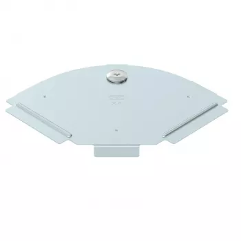 OBO BETTERMANN RBD 90 100 DD pārsegs 90° līkumam, 100 mm, karsti cinkots tērauds 6036950