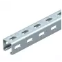 OBO Bettermann MS4141PP03 C-profila sliede ar sānu perforāciju, 41x41 mm, 3000 mm, iepriekš cinkota tērauda 1122500