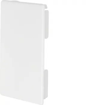 HAGER FB8013069016 gala vāciņš satiksmes baltā krāsā 130x80 mm kabeļu kanālam