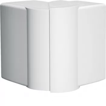 Hager ārējais stūris LFF6009039016 60x90 mm kabeļu kanālam, satiksmes balts (RAL 9016)