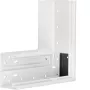HAGER BR6510059016 plakanais leņķis satiksmes balts 100x65 mm