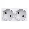 HAGER GS20229016 SCHUKO kontaktligzda, 2 vietu, 33°, satiksmes balta