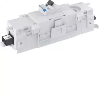 Hager GKEV03SET12 mini sadalnes vairogs OT80 kanālam, 1 rinda, 12 moduļi, ar 1x ADA516D RCBO 16A 30mA A tipa