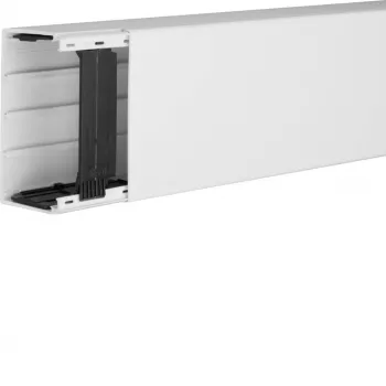 Hager LFH6011009016 kabeļu kanāls PC/ABS 110x60mm 2m satiksmes balts RAL 9016