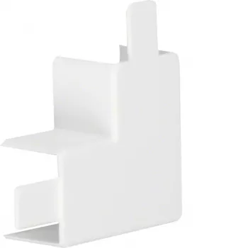 HAGER plakanais leņķa savienotājs hfr PVC LF3003059016 LF 30x30mm satiksmes baltā