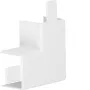 HAGER plakanais leņķa savienotājs hfr PVC LF3003059016 LF 30x30mm satiksmes baltā