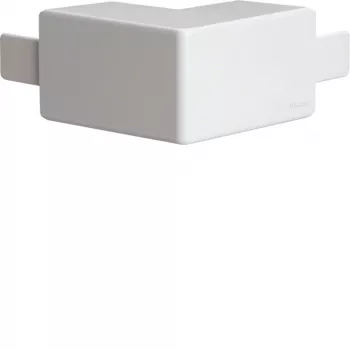 HAGER ārējā stūra savienotājs LF/LFF 33x20mm kabeļu kanālam, PVC, tīri balts LFF2003539016