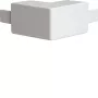 HAGER ārējā stūra savienotājs LF/LFF 33x20mm kabeļu kanālam, PVC, tīri balts LFF2003539016