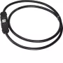 HAGER GKWAD03015 Winsta MINI savienojošais kabelis 3x2,5mm² 1,5m melns