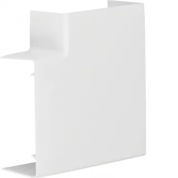 Hager LFF4009059016 plakanais leņķis 90x40mm balts