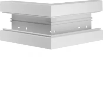 Hager BR6517039016 ārējais stūris kabeļu kanālam 170x68 mm, balts