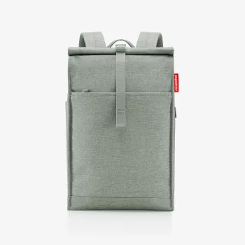 Reisenthel Urban Rolltop mugursoma 16L, zaļa, no pārstrādāta PET (EN 5048)